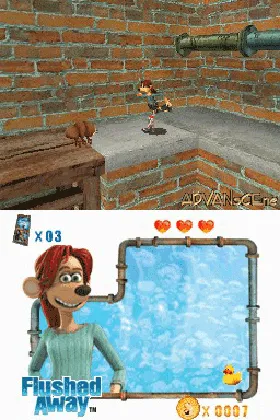 Flushed Away (Europe) (De,It) screen shot game playing